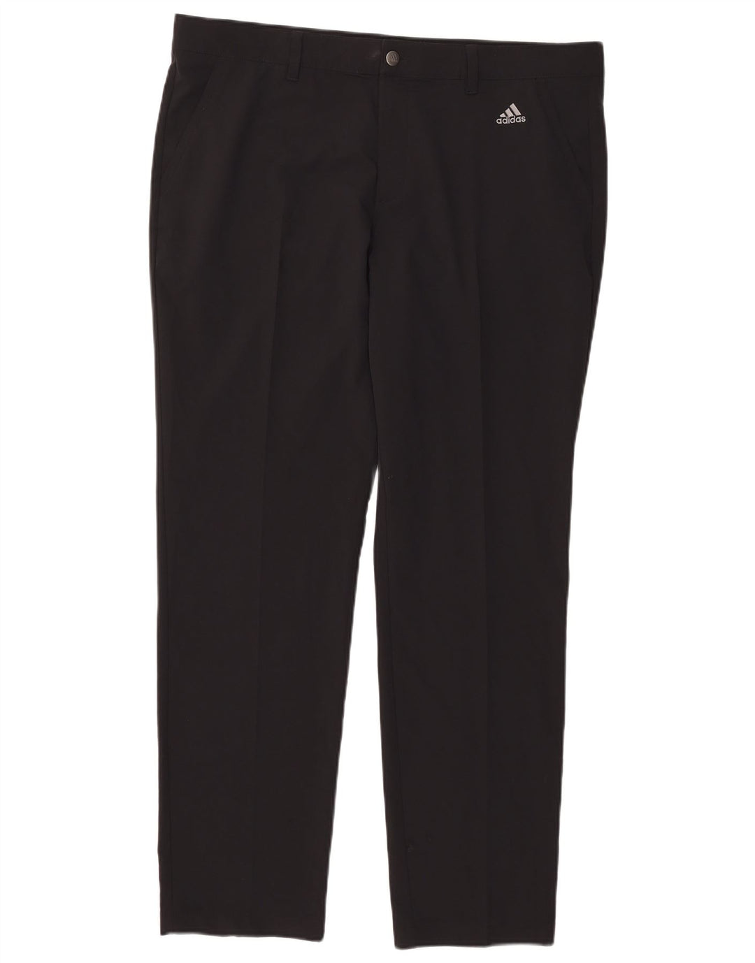 Adidas Herren Slim Chino Hose W38 L32 Schwarz Polyester