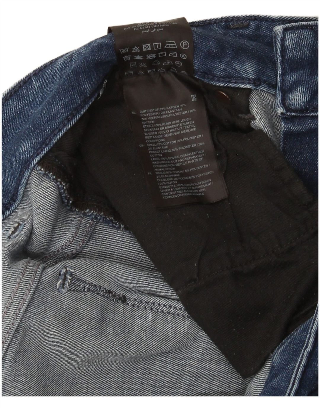 G-Star Damen Slim Jeans W29 L32 Blaue Baumwolle