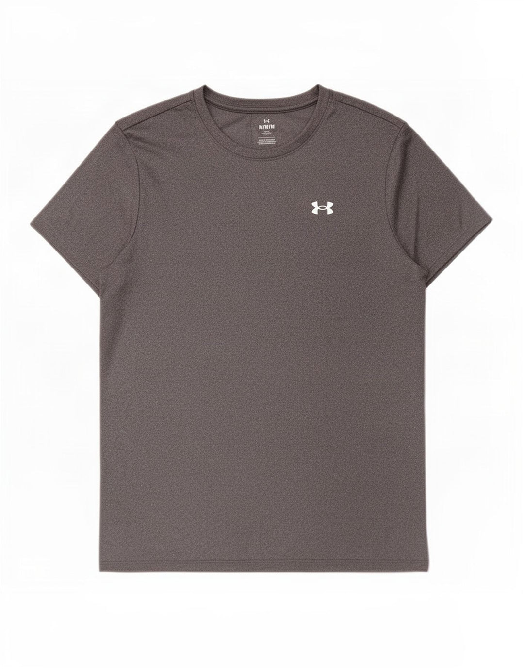 Under Armour Womens T-Shirt Top UK 14 Medium Grey Polyester