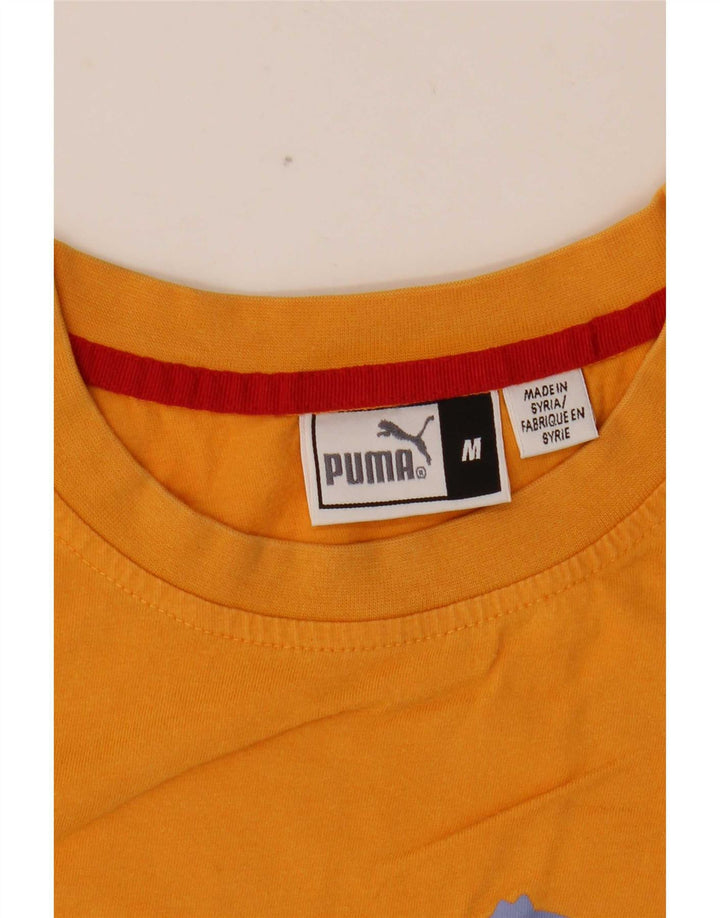 Puma Herren Graphic Vest Top Mittelgelb