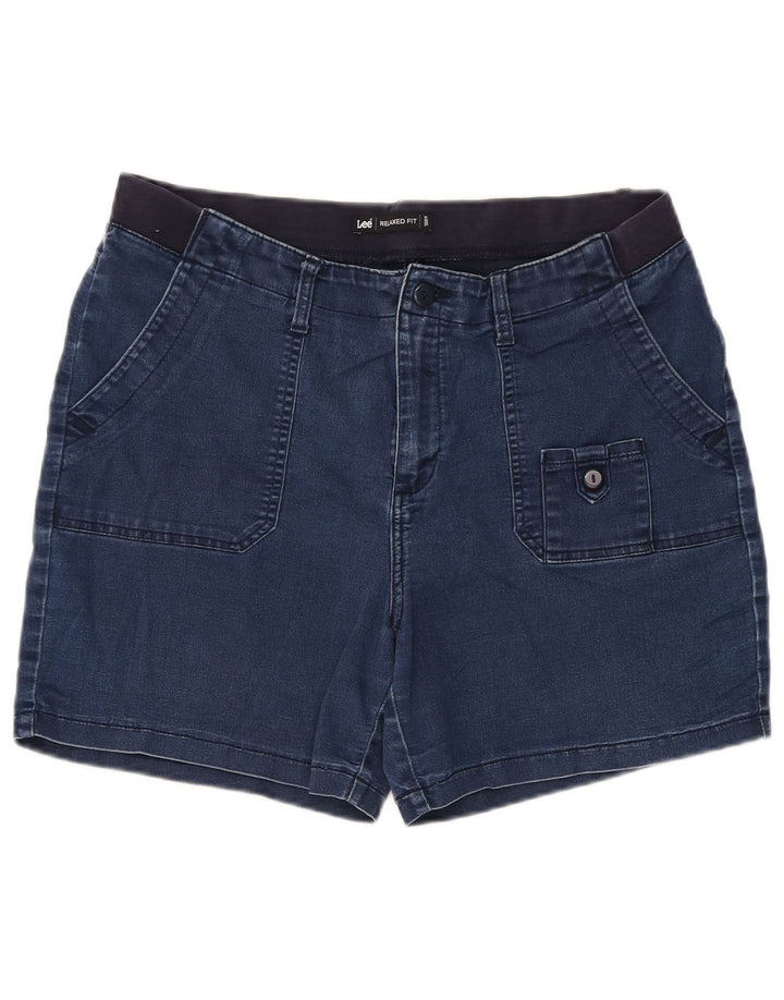 LEE Damen-Jeansshorts mit entspannter Passform, W36, XL, Blau