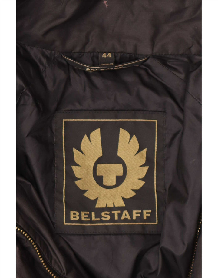 Belstaff Damen Wattierte Jacke EU 44 XL Schwarz