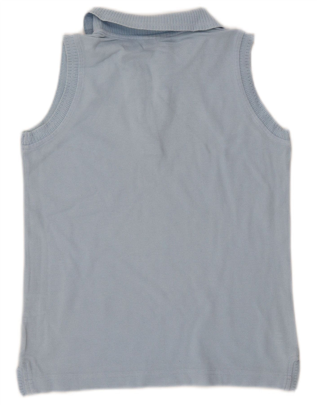 CHAMPION Ärmelloses Damen-Poloshirt, UK 10, Größe S, Blau, Baumwolle