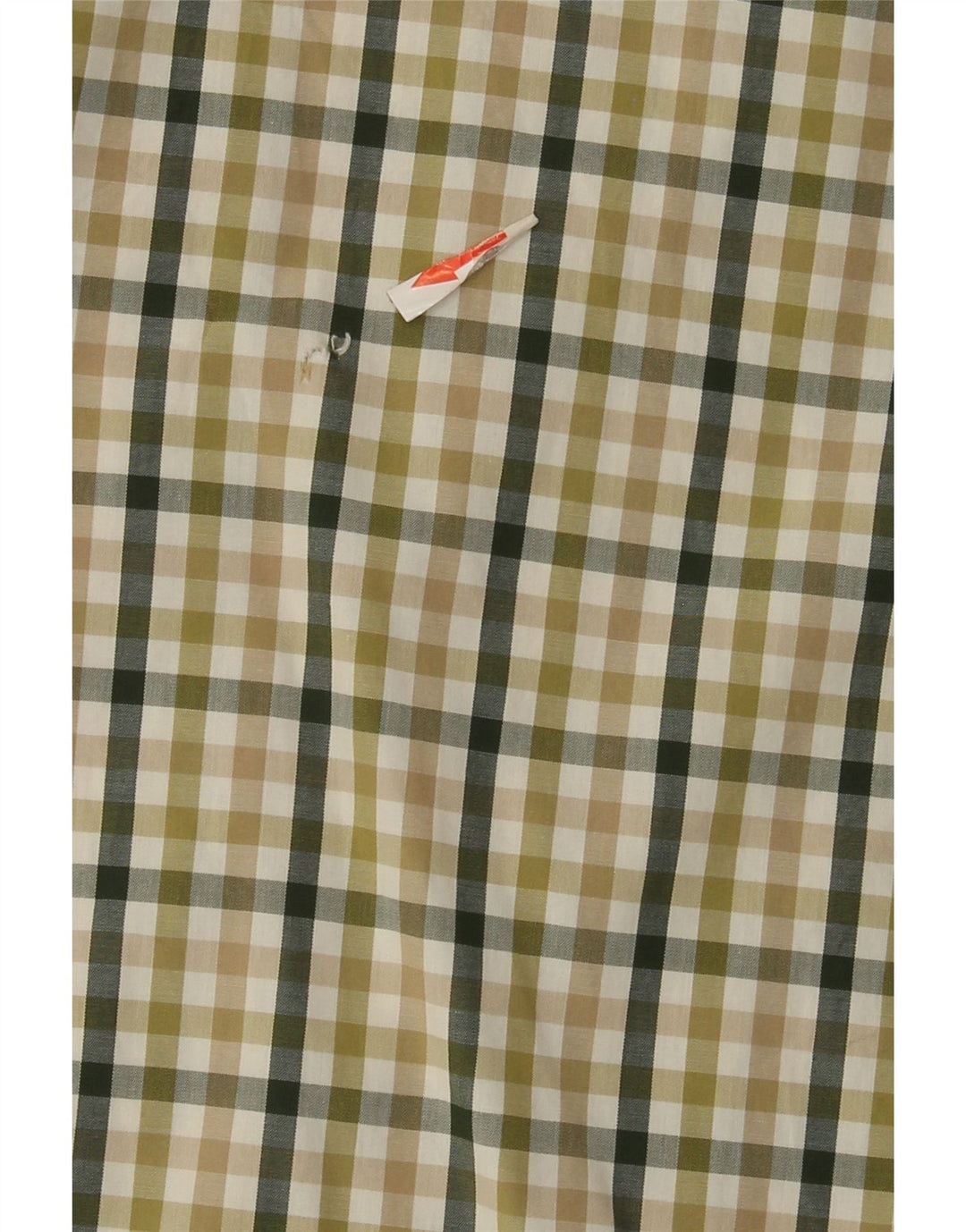 Timberland Herrenhemd XL Green Gingham Cotton