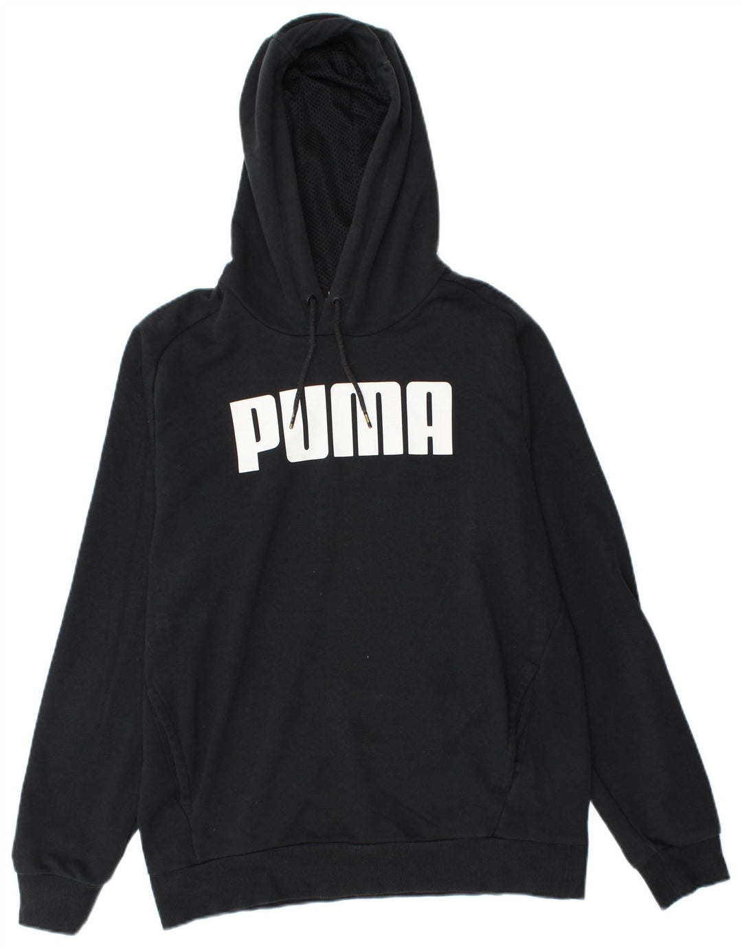 PUMA Herren Graphic Hoodie Pullover Mittelschwarze Baumwolle