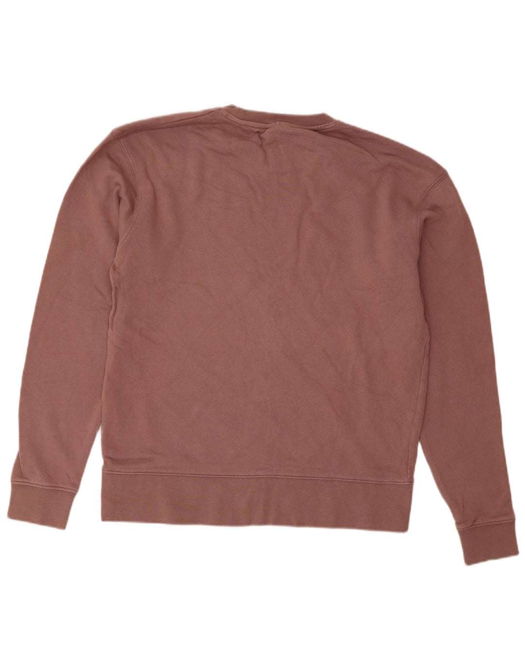 ZARA Herren Sweatshirt Pullover Small Rosa Baumwolle