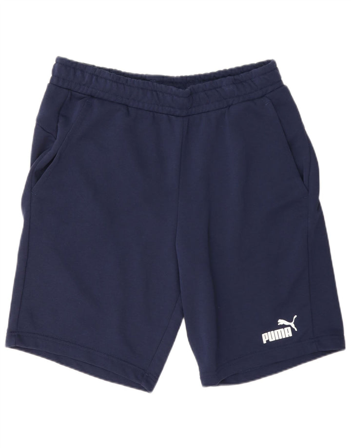Puma Herren-Sportshorts, groß, marineblau, Baumwolle