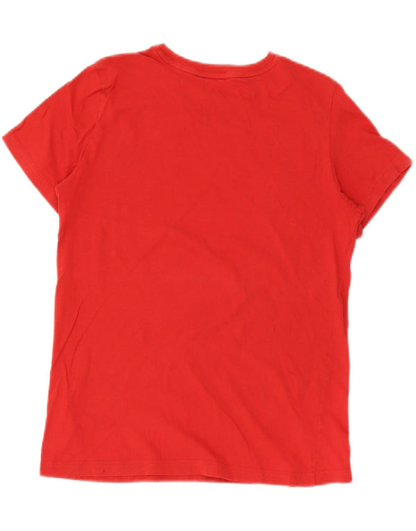 Puma Jungen T-Shirt mit Grafik, 13–14 Jahre, Größe L, aus roter Baumwolle