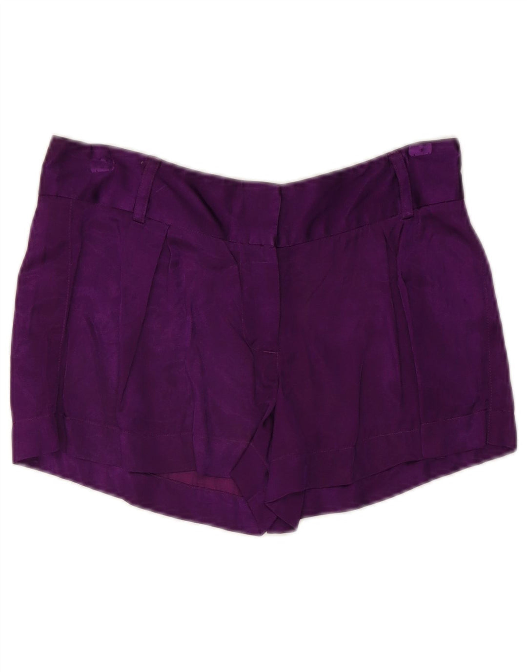 French Connection Damen Hotpants UK 8 Small W30 Lila Viskose
