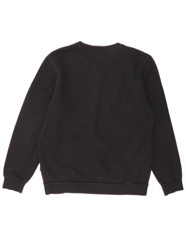 Puma Herren Grafik-Sweatshirt-Pullover, klein, schwarze Baumwolle