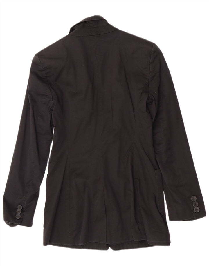 Oasis Damen-Blazer mit 1 Knopf, Gr. 8, Schwarz