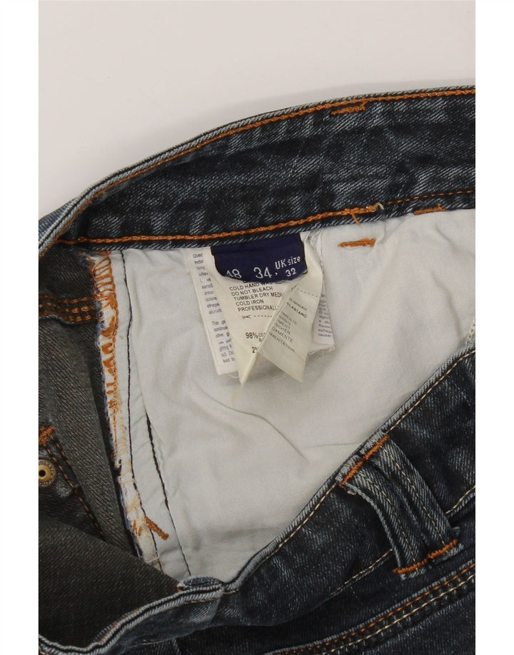 TRUSSARDI Womens Slim Jeans W32 L28 Blue Vintage Trussardi and Second-Hand Trussardi from Messina Hembry 