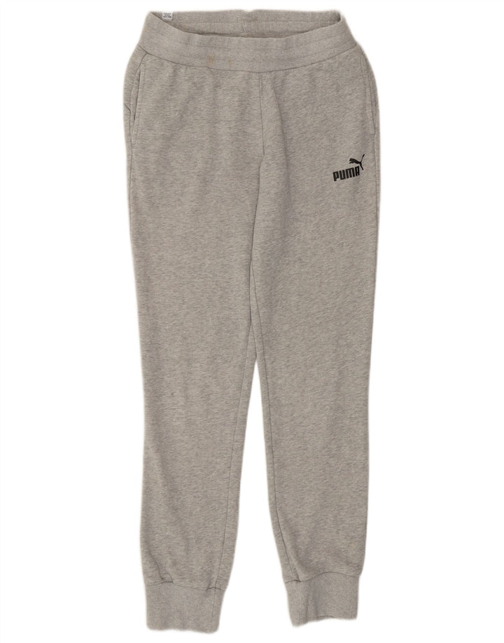PUMA Damen Trainingshose Jogger UK 10 Small Grau