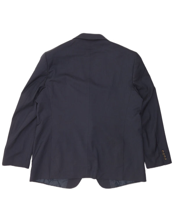 Marks & Spencer Herren-Blazer mit 2 Knöpfen, UK 48, 2XL, Marineblau, Polyester