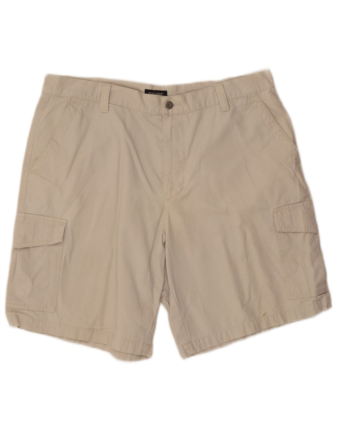 DOCKERS Herren Cargoshorts W38 XL Beige Baumwolle