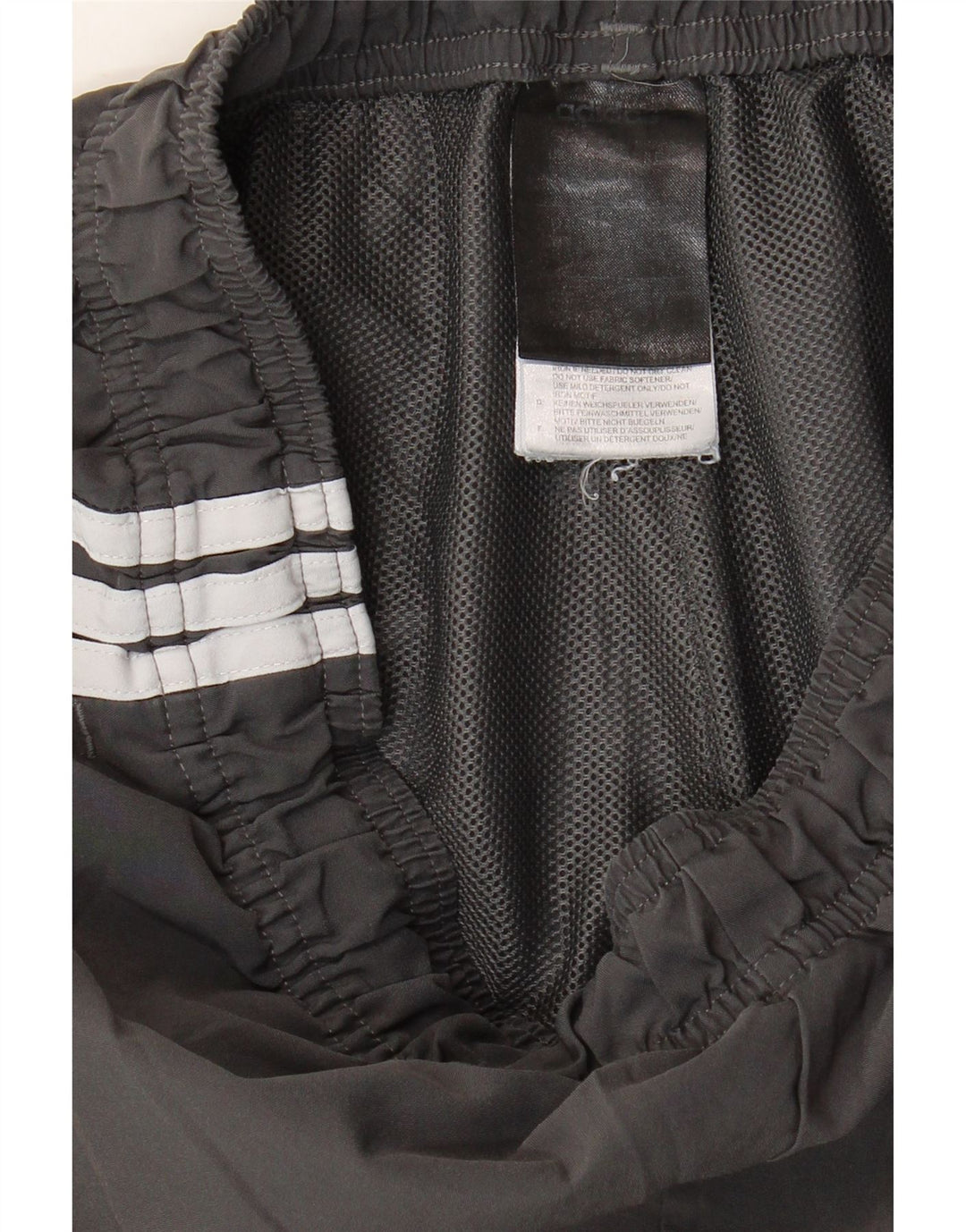 Adidas Herren Sportshorts mittelgraues Polyester