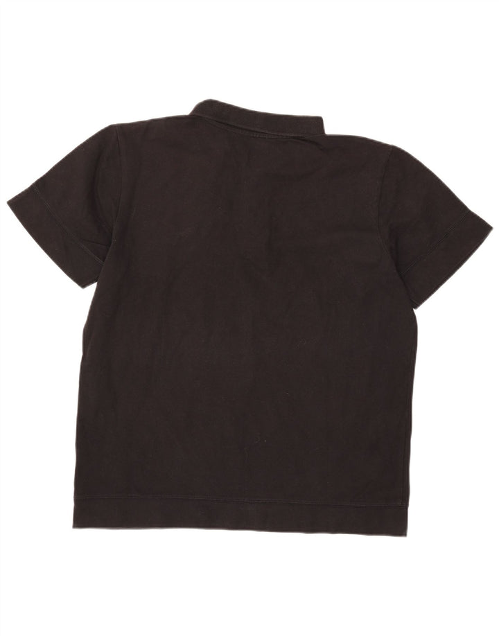Puma Herren Poloshirt Medium Schwarz Baumwolle
