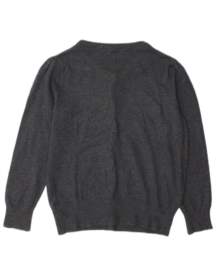 Marks & Spencer Damen-Cardigan-Pullover UK 10 Small Graue Viskose
