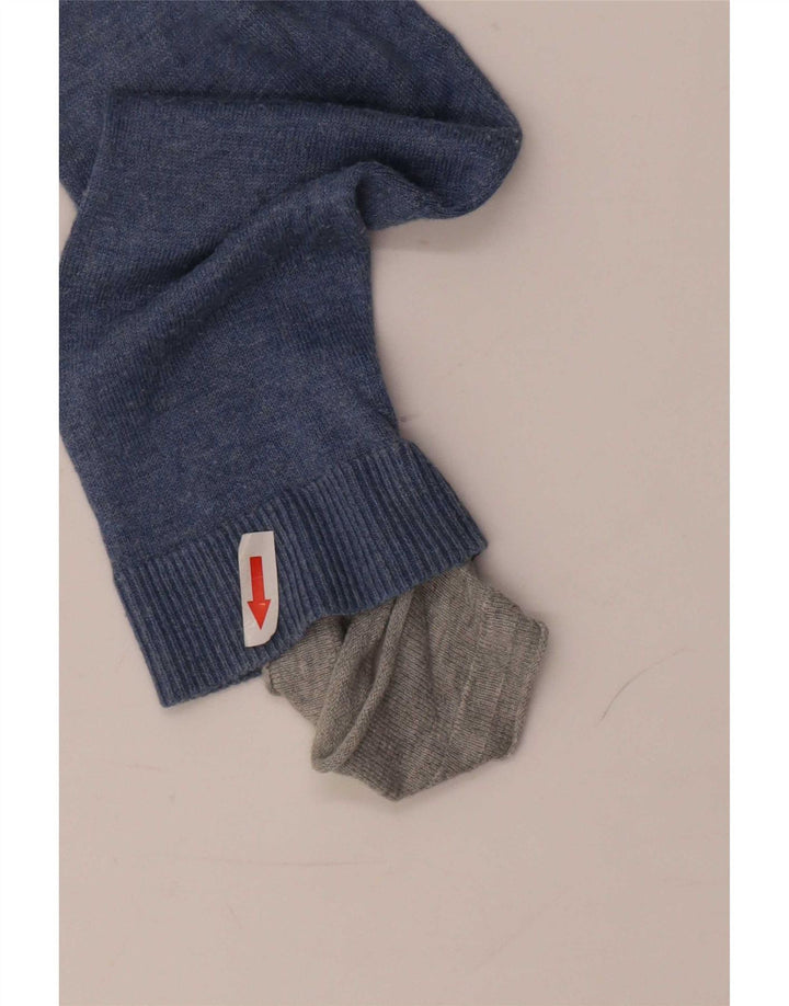 Jack & Jones Herren-Pullover mit V-Ausschnitt, Mittelblau