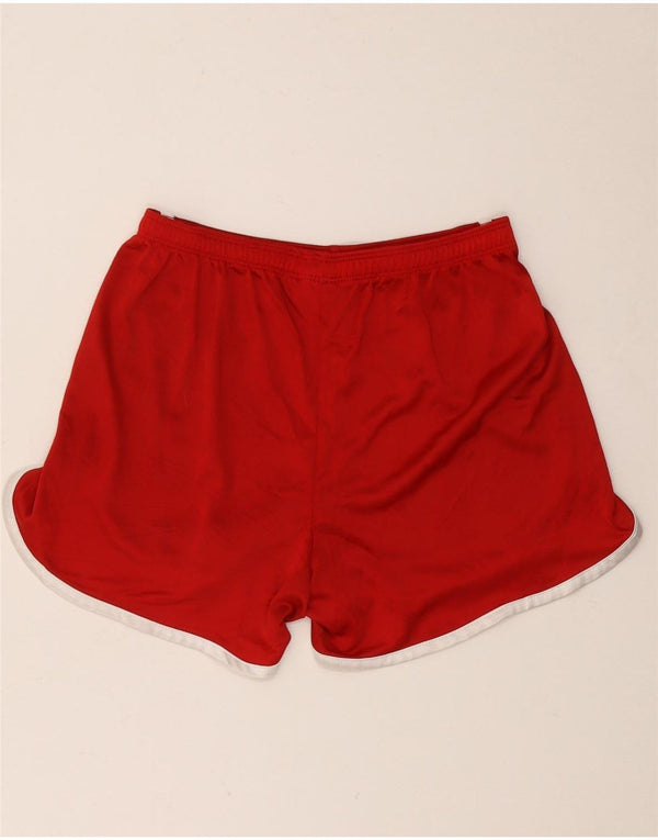 Russell Athletic Damen Sportshorts UK 10 Small Rot Polyester