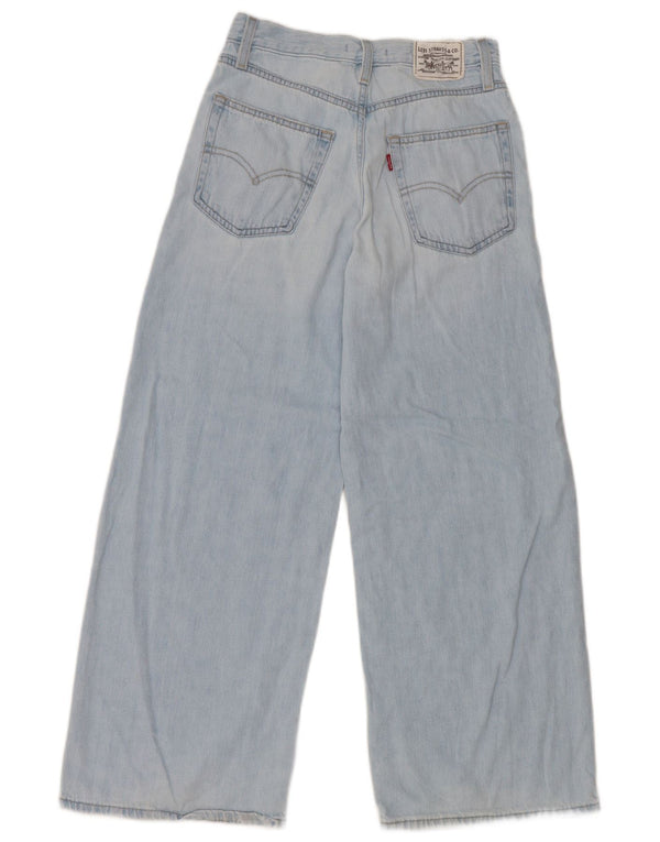 Levi's Damen XL Straight Jeans W23 L29 Blaue Baumwolle