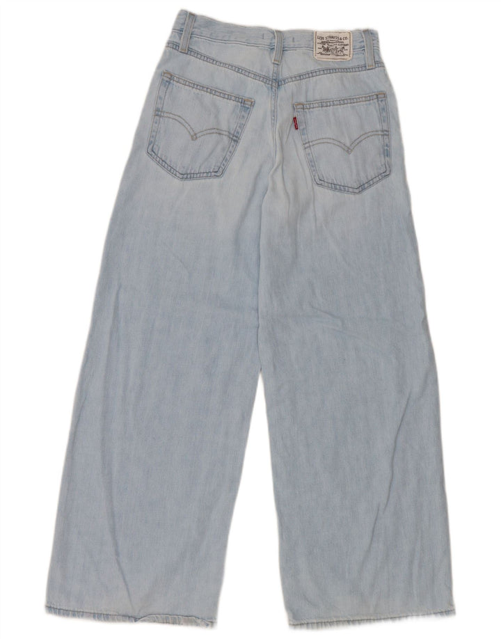 Levi's Damen XL Straight Jeans W23 L29 Blaue Baumwolle