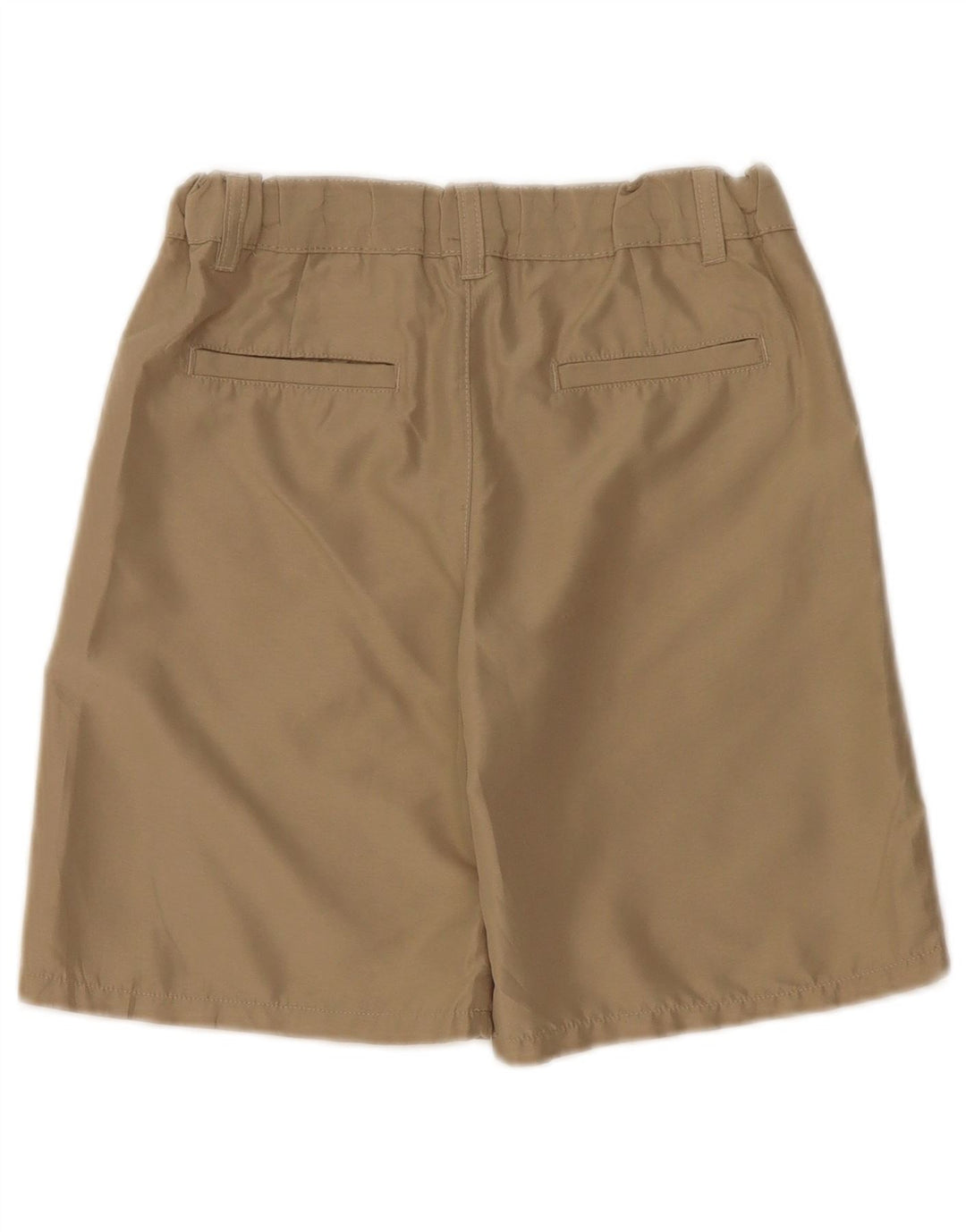 IZOD Boys Chino Shorts 11-12 Years W26  Beige Polyester