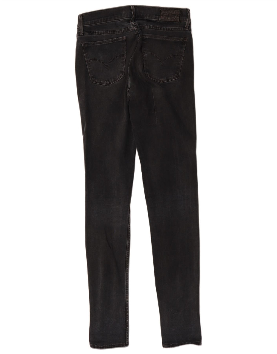 Levi's Damen 710 Super Skinny Jeans W27 L30 Grau