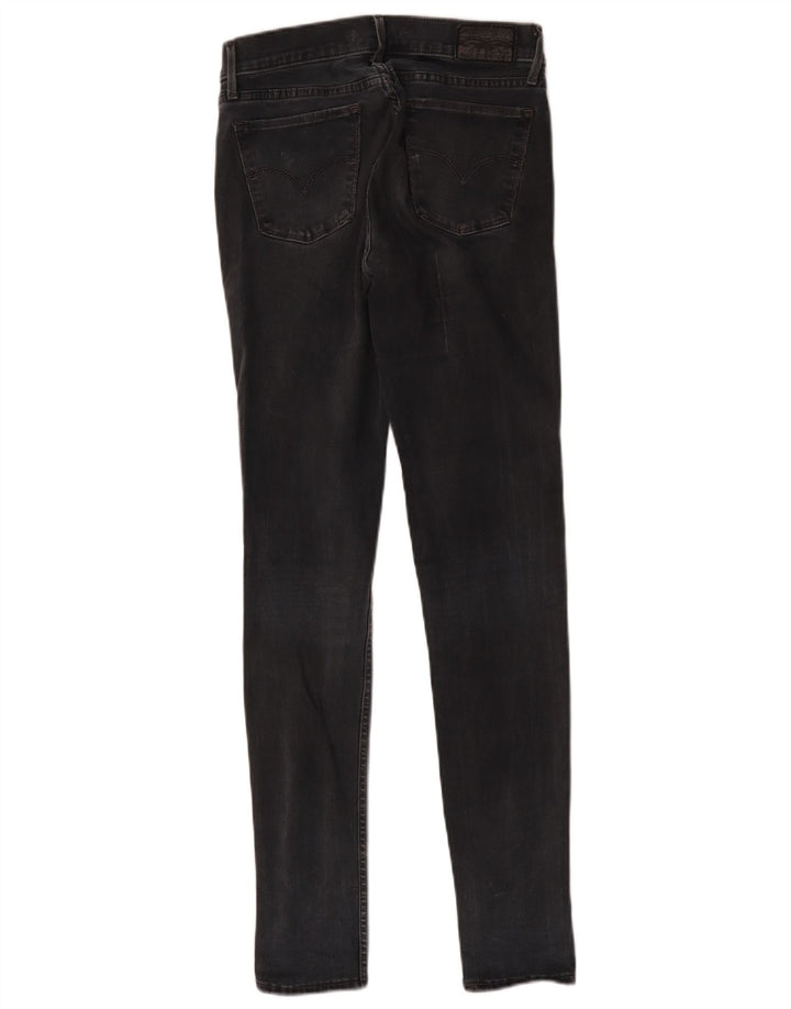 Levi's Damen 710 Super Skinny Jeans W27 L30 Grau