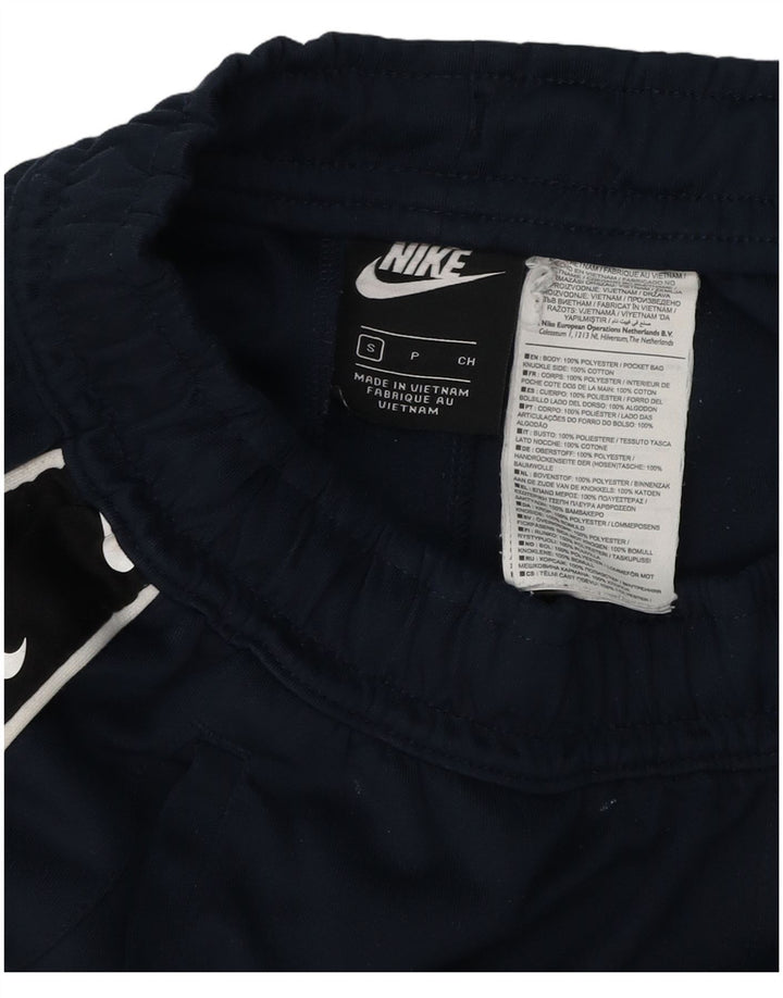 Nike Herren-Trainingsanzughose mit Grafik, Größe S, Marineblau, Polyester