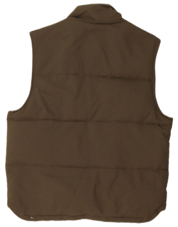 Wrangler Herren Wattierte Weste UK 40 Large Khaki