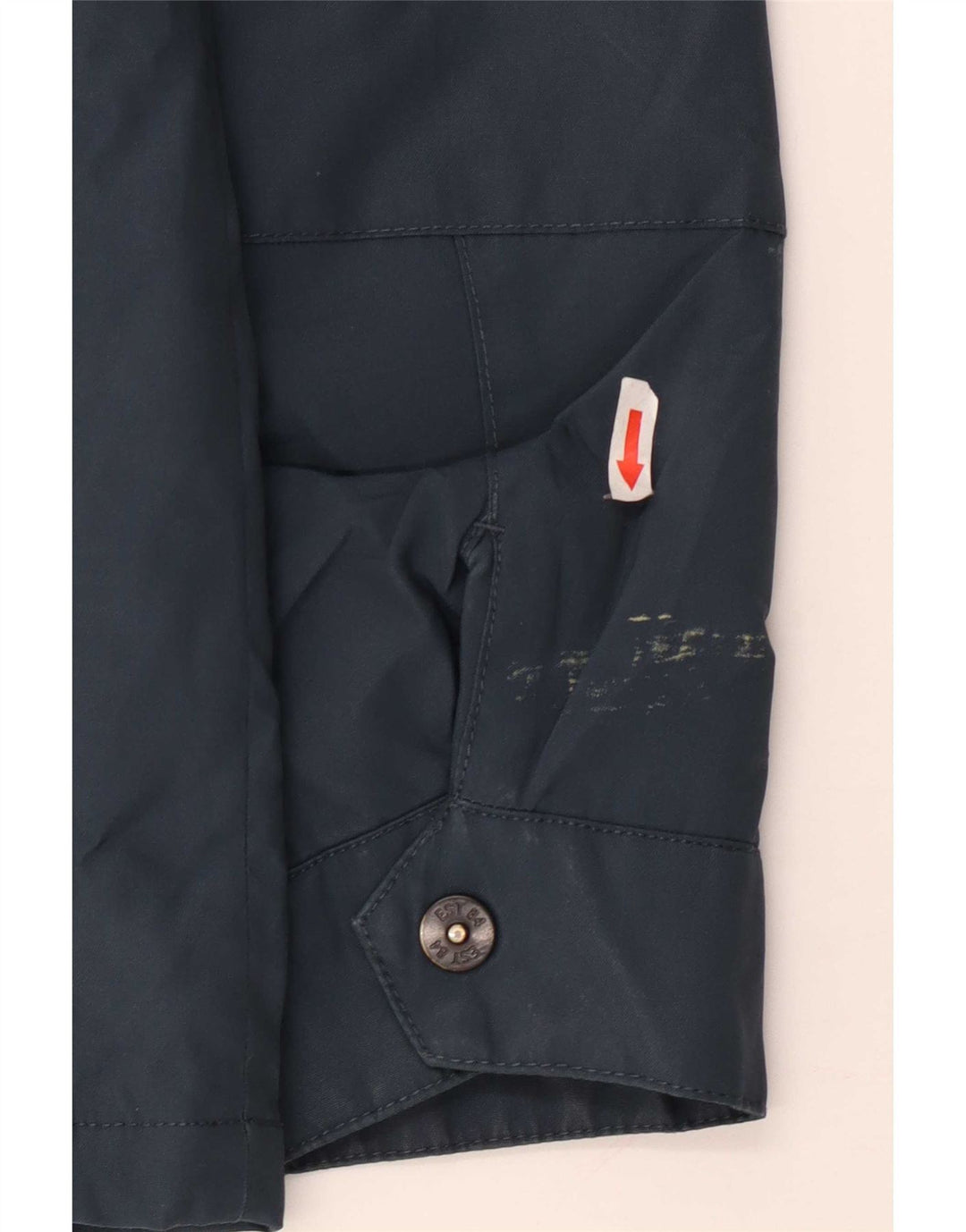 Marks & Spencer Herren-Windjacke mit Kapuze, UK 38, Mittelblau, Polyester