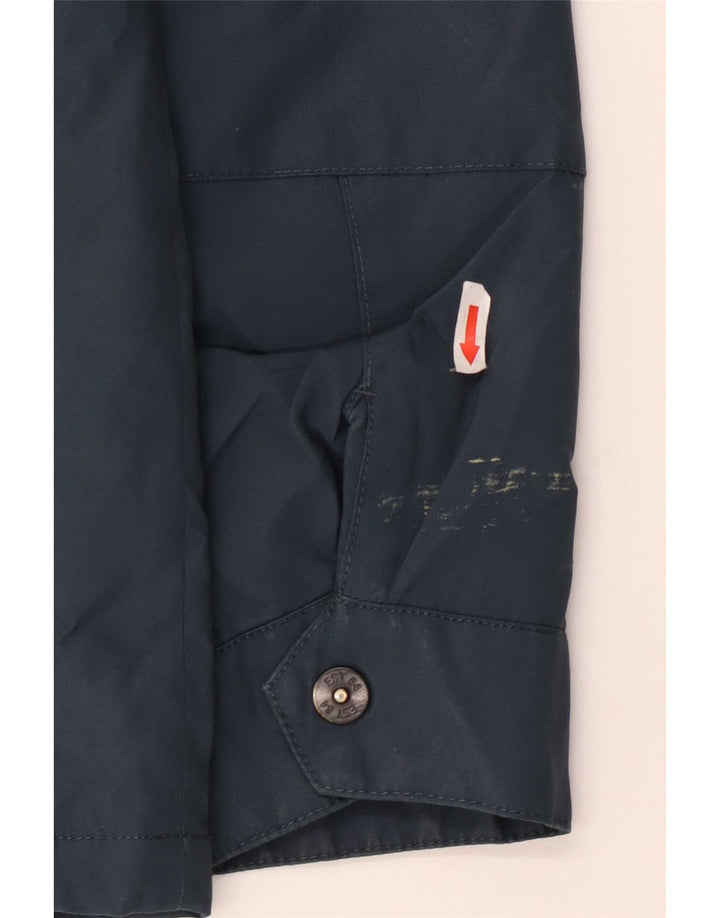 Marks & Spencer Herren-Windjacke mit Kapuze, UK 38, Mittelblau, Polyester