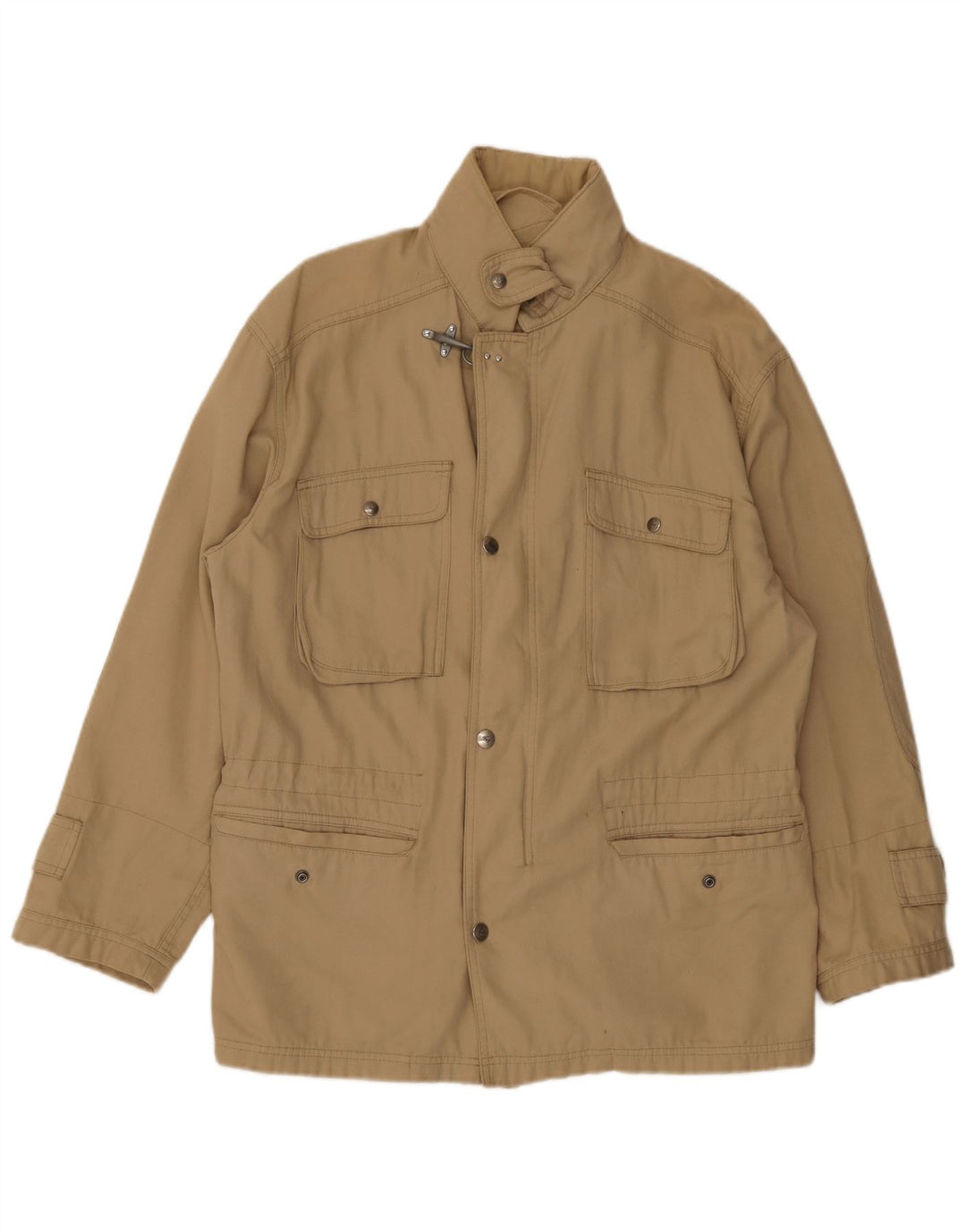 Fay Herren Loose Fit Utility Jacke UK 36 Small Beige