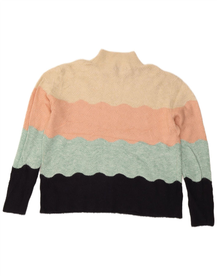 Oasis Rollkragenpullover für Damen, Gr. 42, Größe L, mehrfarbig