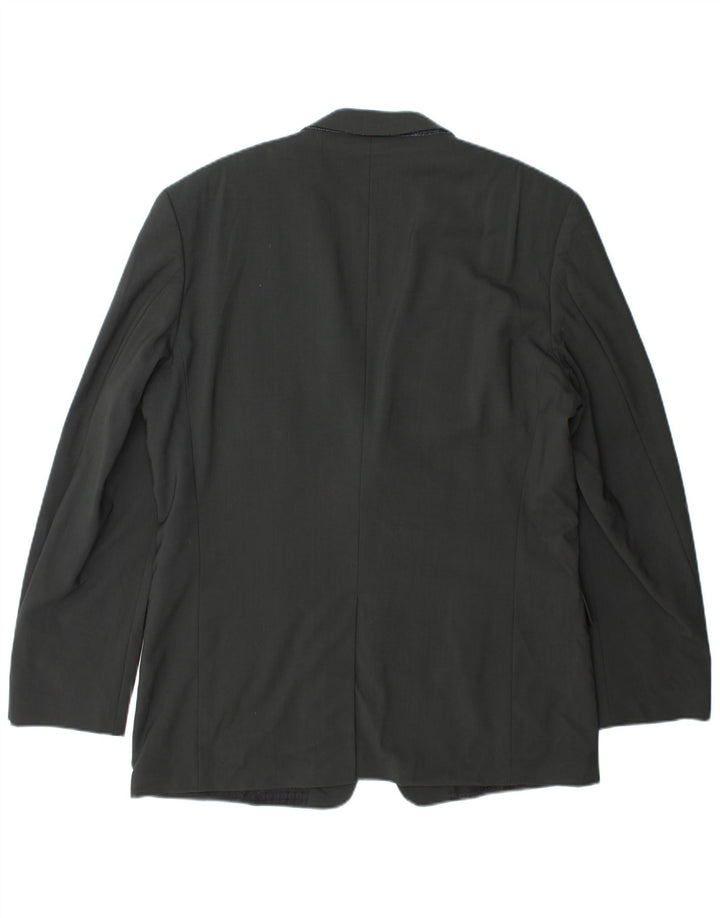 Hugo Boss Herren-Blazer mit 2 Knöpfen, EU 52, XL, graue Wolle