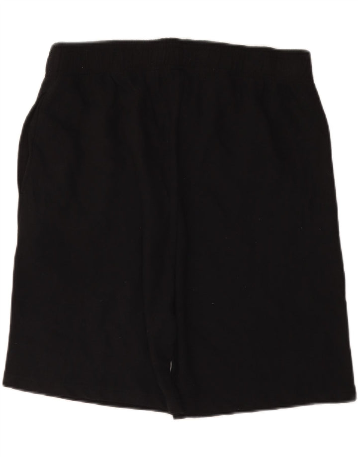 UMBRO Herren-Sportshorts, mittelgroß, schwarze Baumwolle