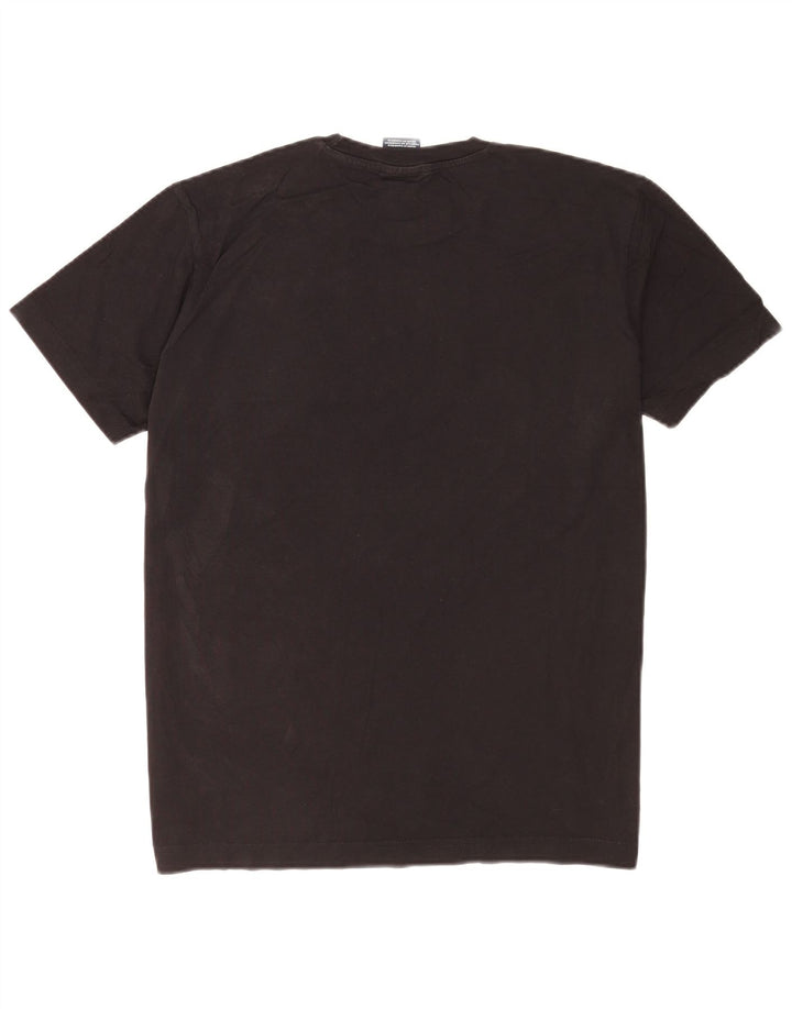 Champion Herren-T-Shirt mit Grafik, Größe S, Schwarz, Farbblock
