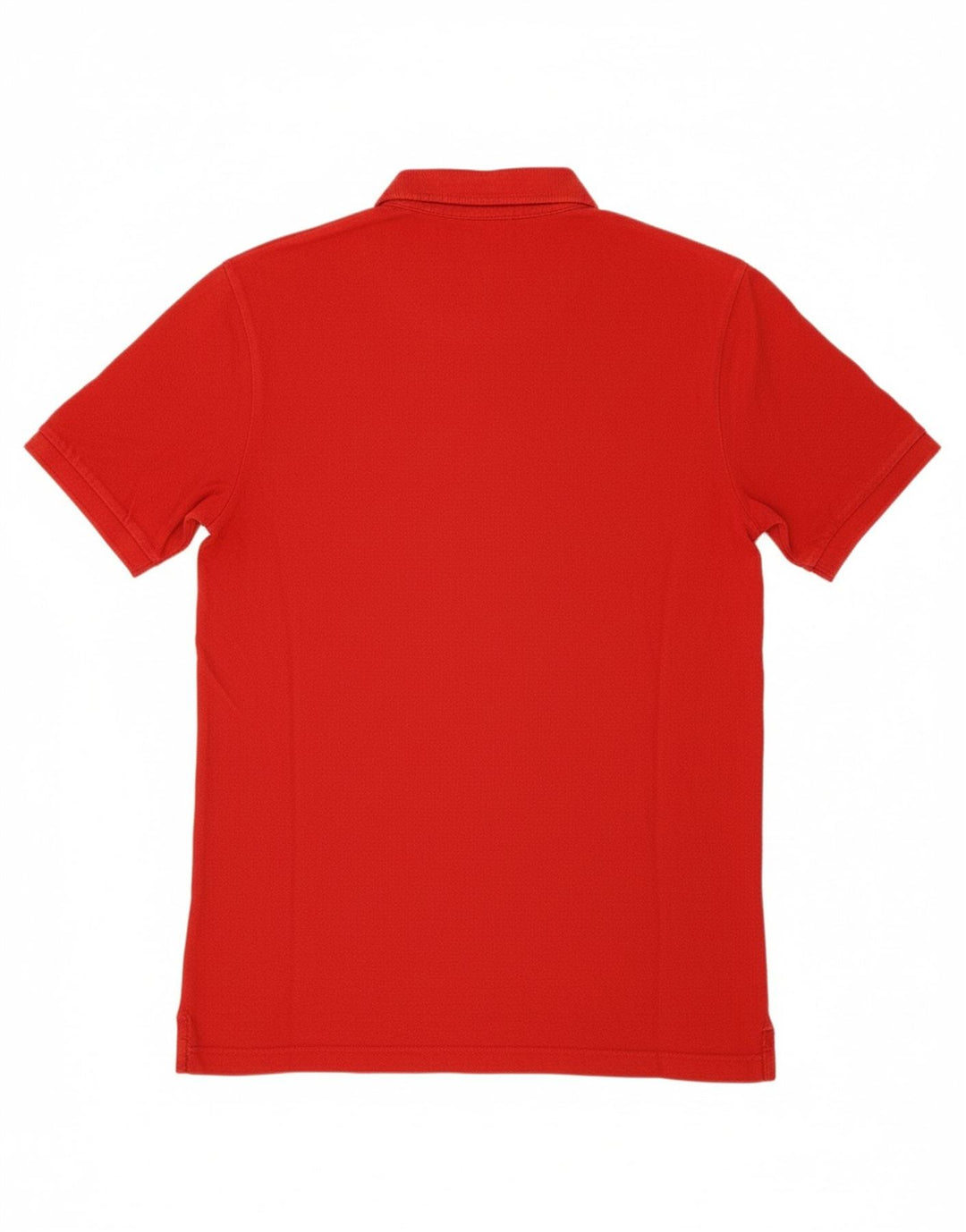 NAPAPIJRI Mens Polo Shirt Medium Red Cotton