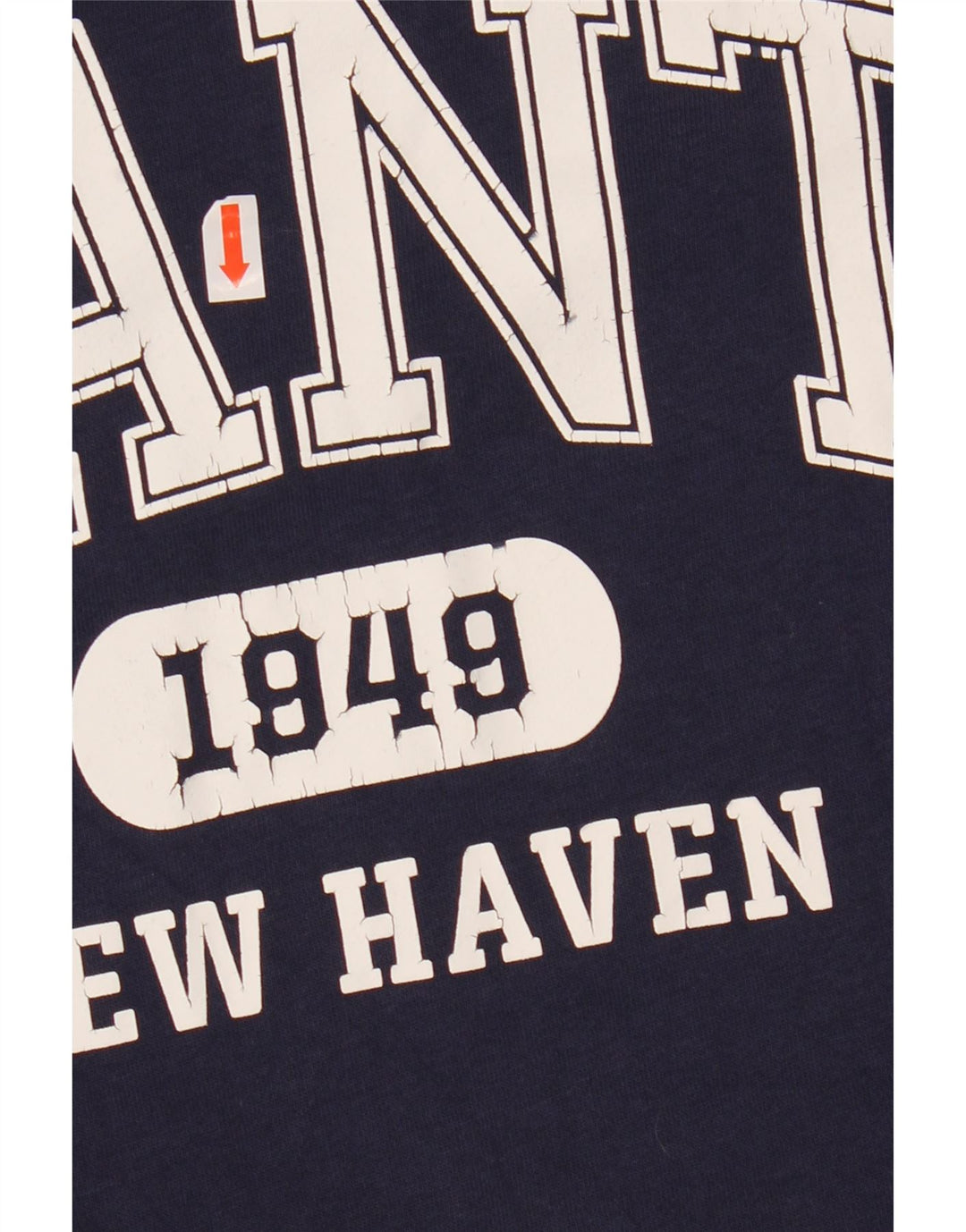 GANT Herren New Haven Graphic Sweatshirt Pullover 4XL Marineblau Baumwolle
