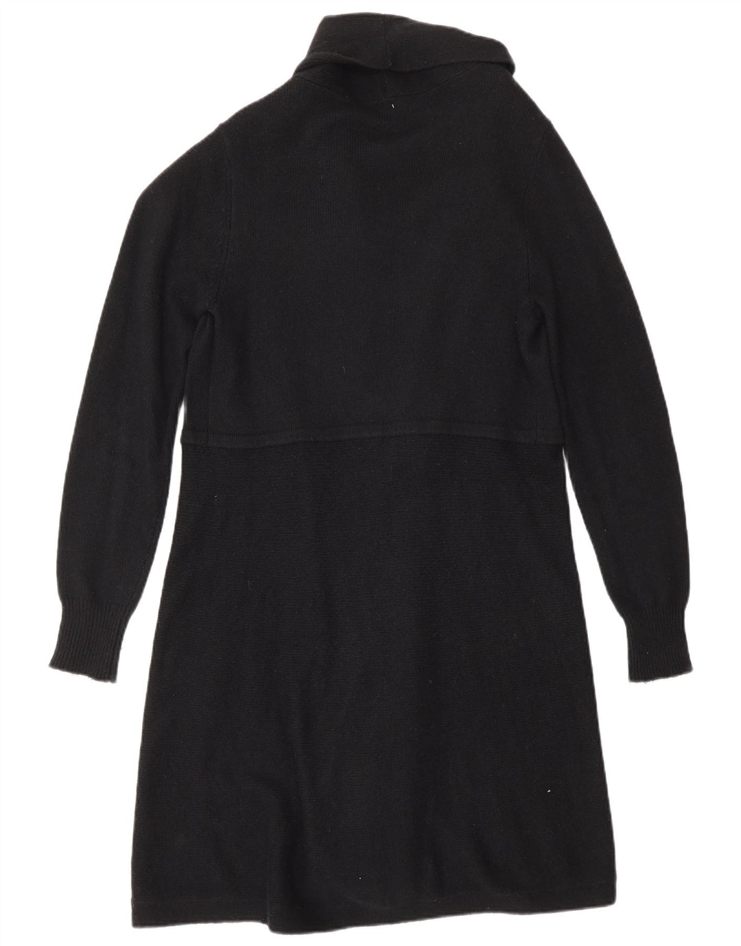 Phase Eight Damen Longline Open Cardigan Pullover UK 12 Medium Schwarz