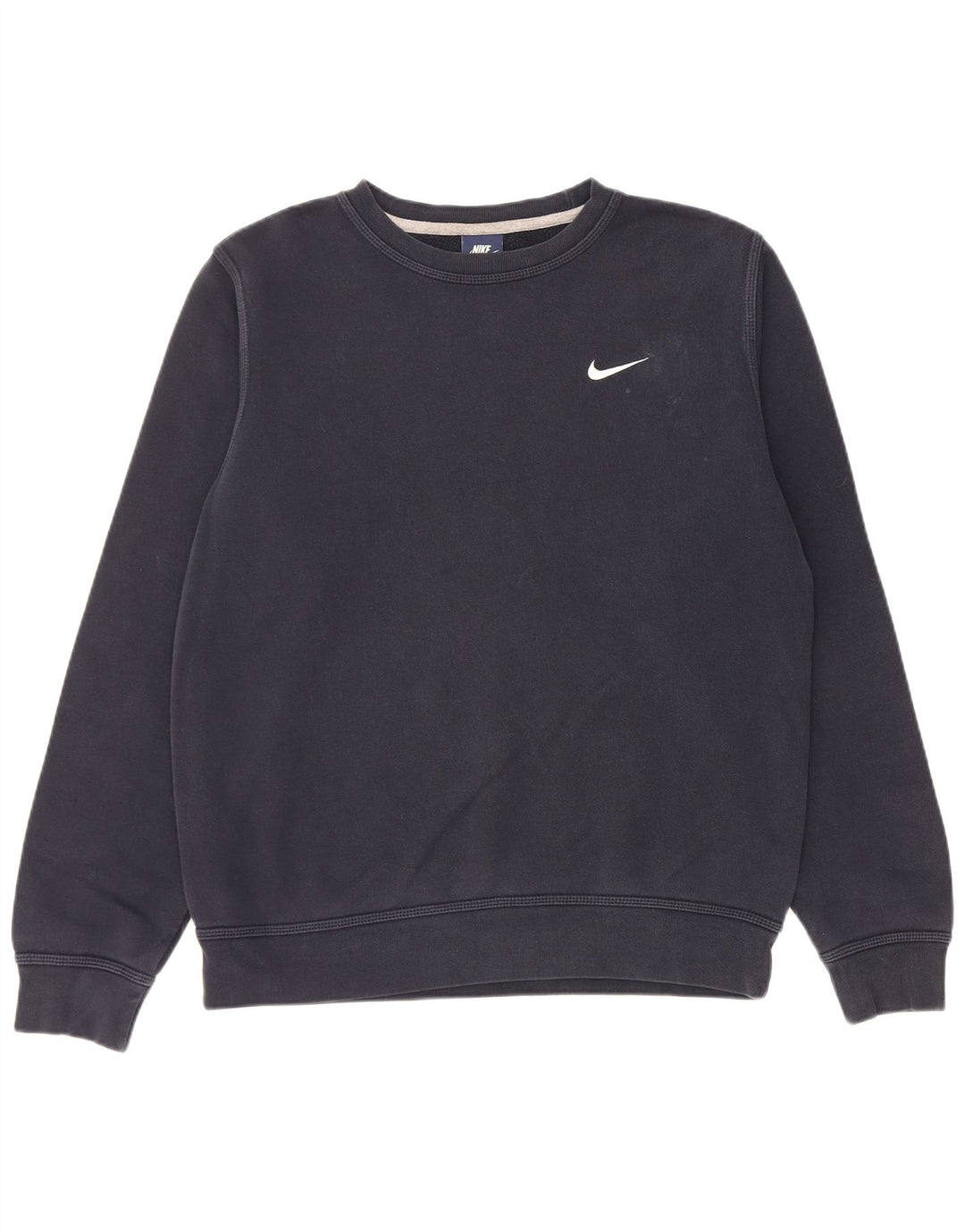NIKE Herren-Sweatshirt, mittelgroß, marineblau, Baumwolle