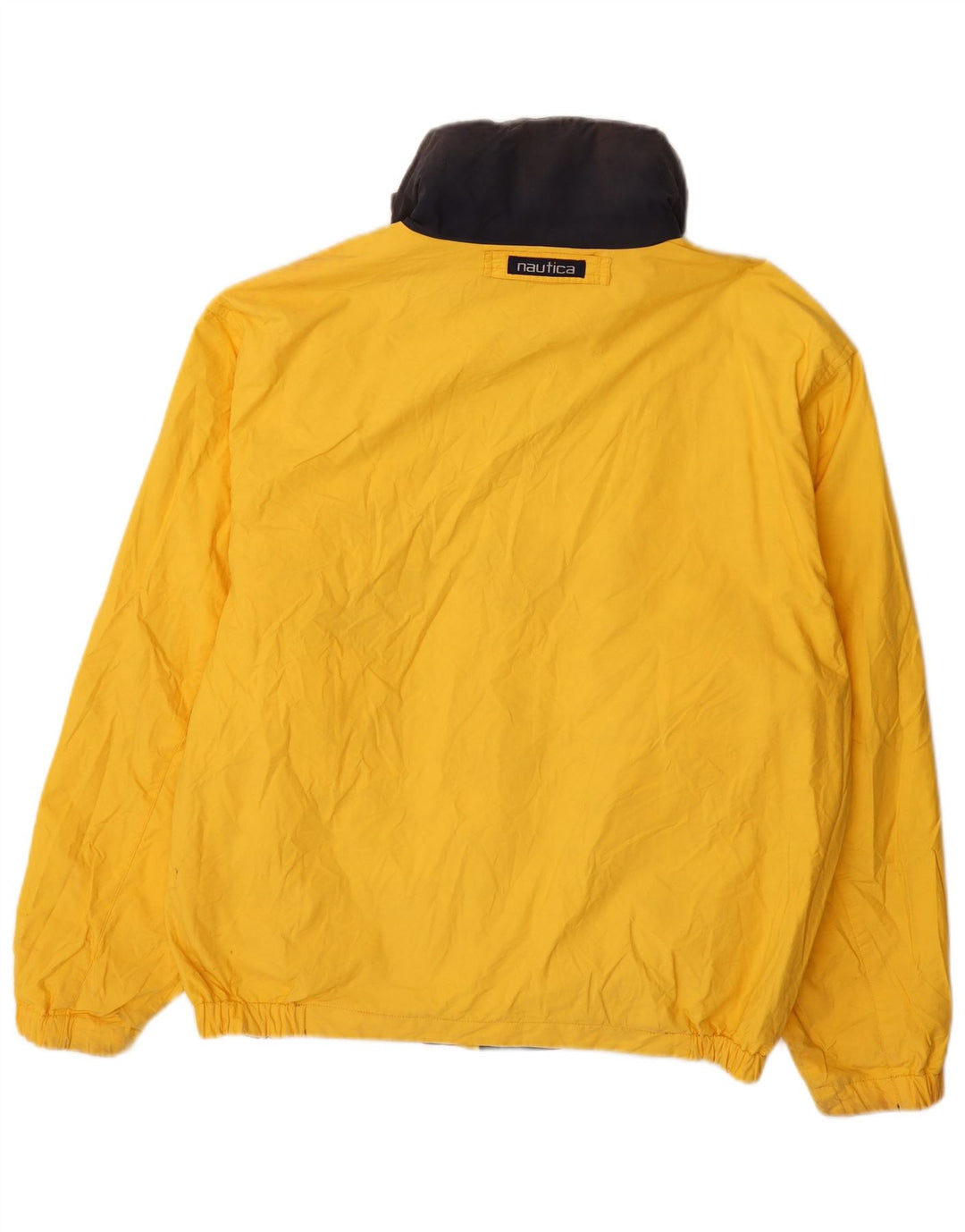 Nautica Herren Wendejacke UK 40 Große mehrfarbige Colourblock-Baumwolle