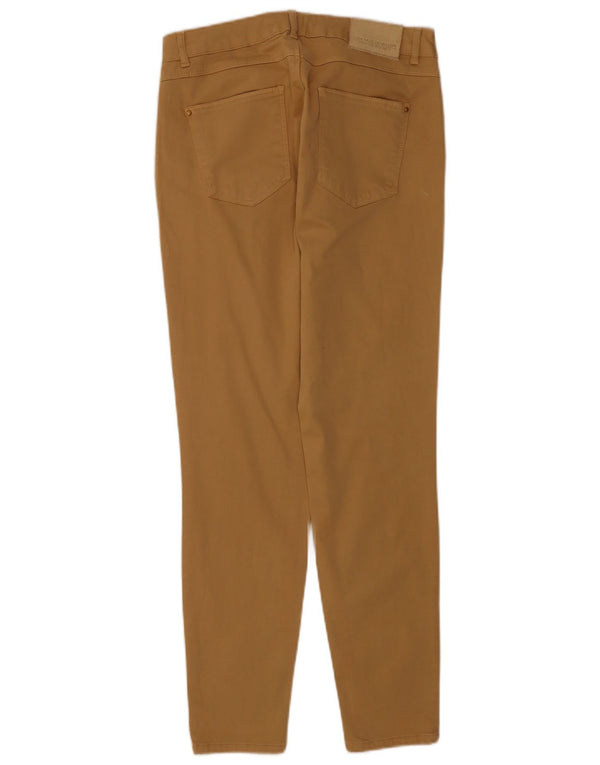 Zara Damen Skinny Casual Hose EU 40 Medium W30 L28 Braun