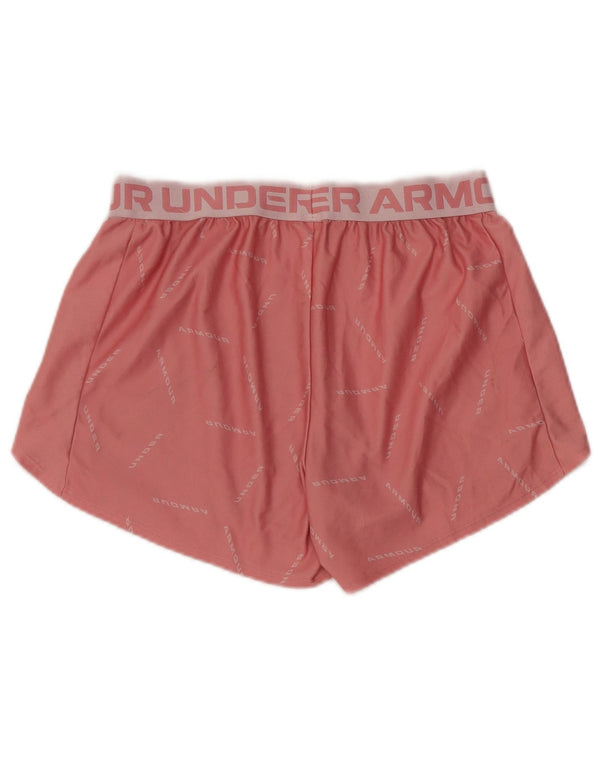 Under Armour Damen Graphic Loose Fit Sportshorts UK 12 Mittelrosa