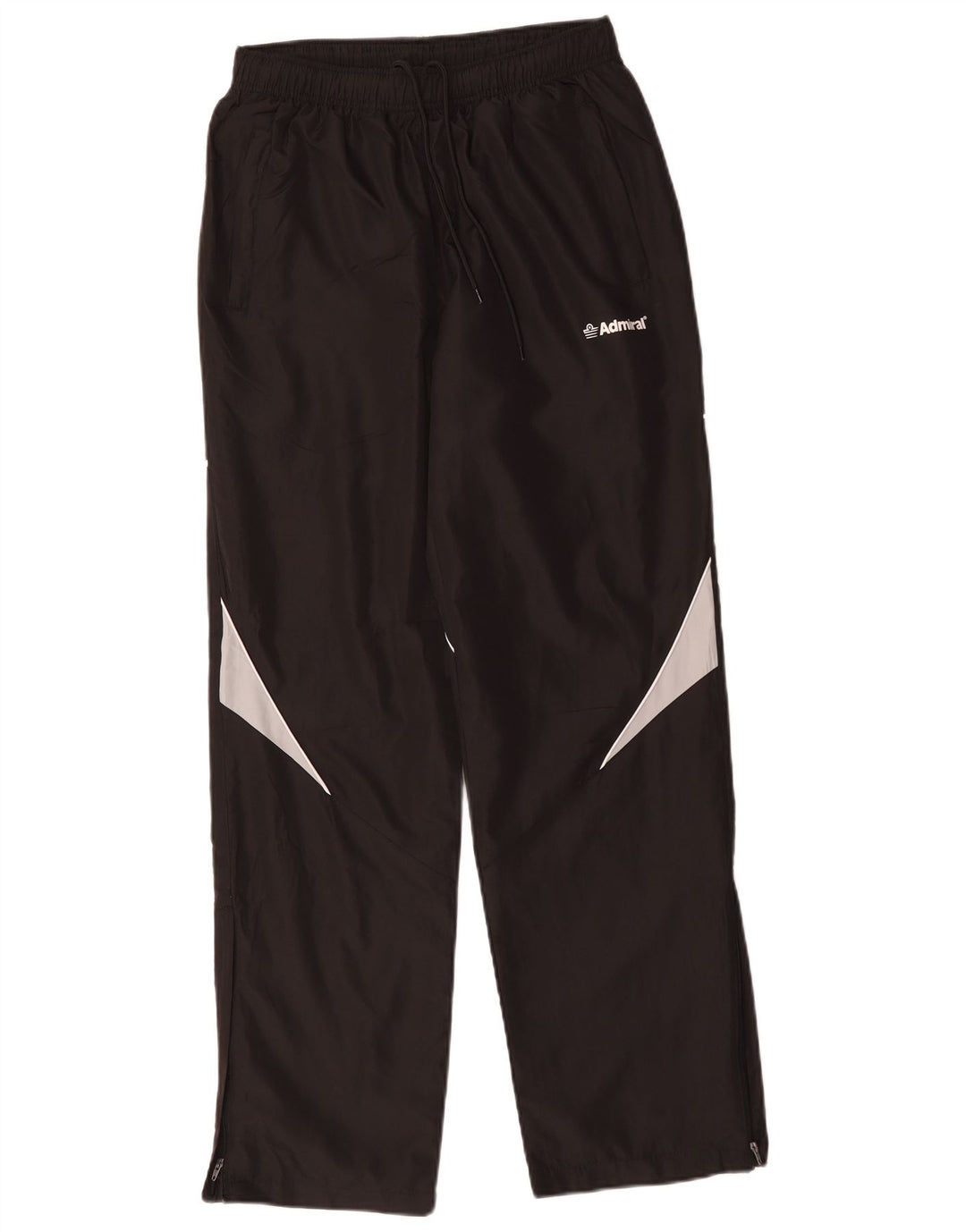 Admiral Herren-Trainingshose, Mittelschwarzes Farbblock-Polyester