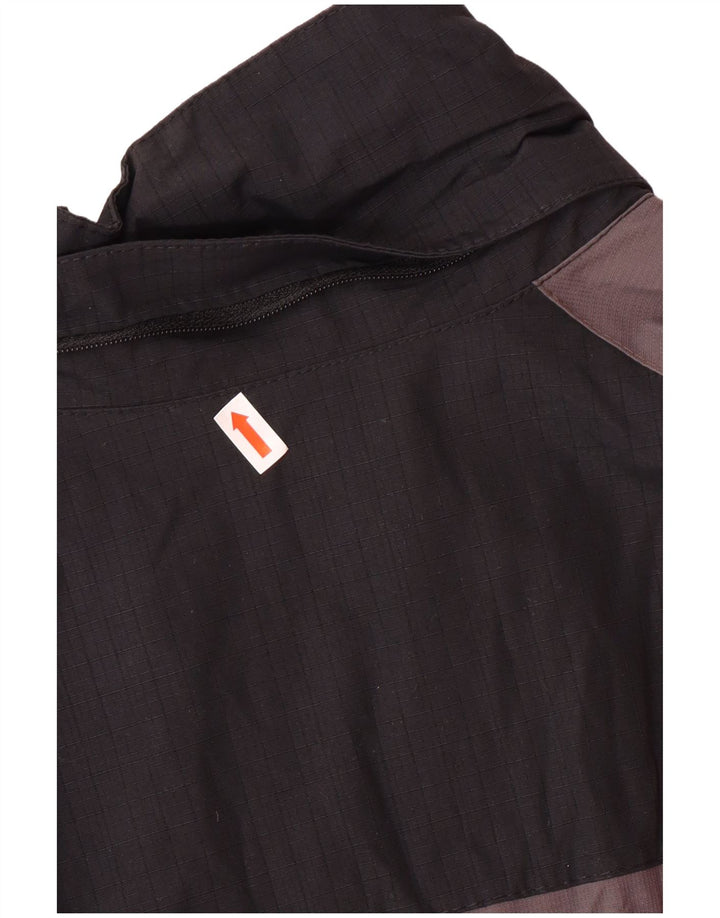 HELLY HANSEN Herren-Windbreaker-Jacke mit Grafik, UK 34, XS, Schwarz, Farbblock