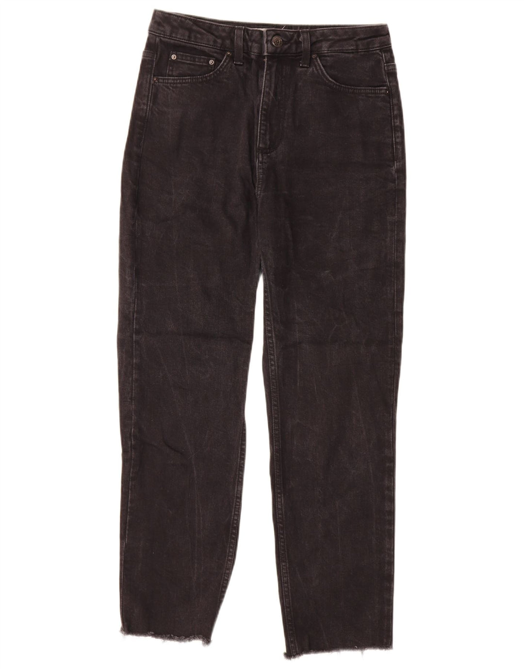 Topshop Damen Tapered Jeans W28 L26 Schwarz