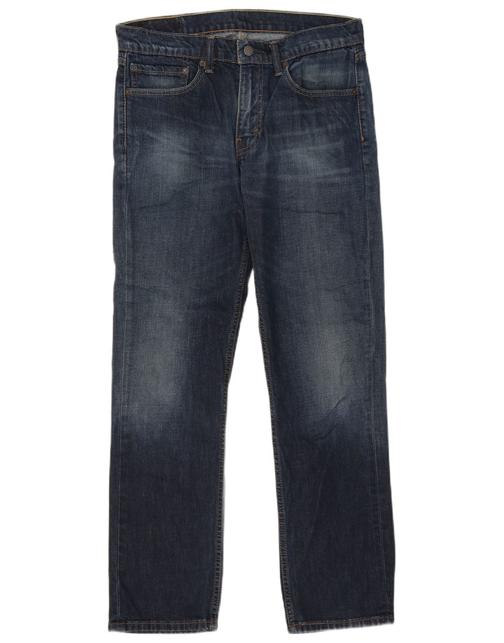 Levi's Damen 511 Slim Jeans W34 L32 Blaue Baumwolle