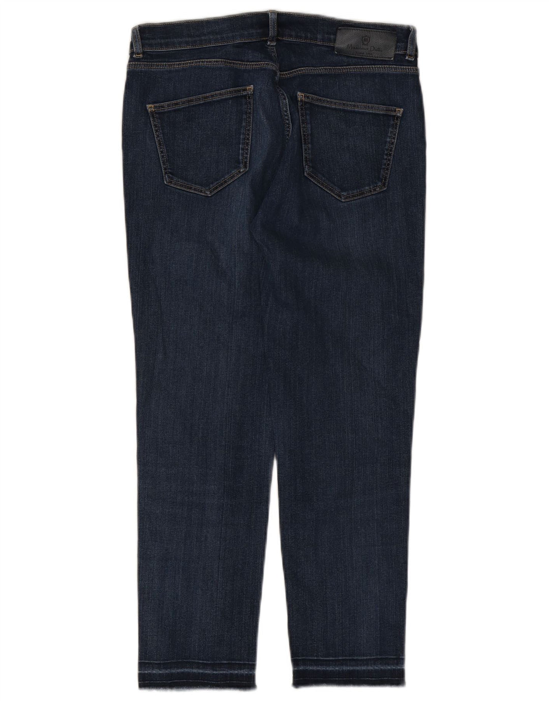 Massimo Dutti Damen Slim Jeans EU 38 Small W28 L25 Blaue Baumwolle